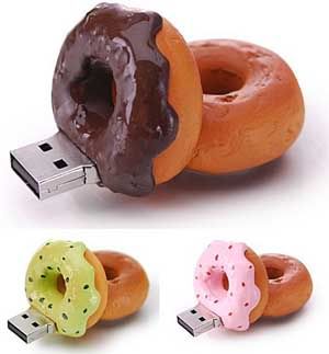 donuts flash drives