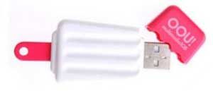 white milk ice cream usb promotional flash drives