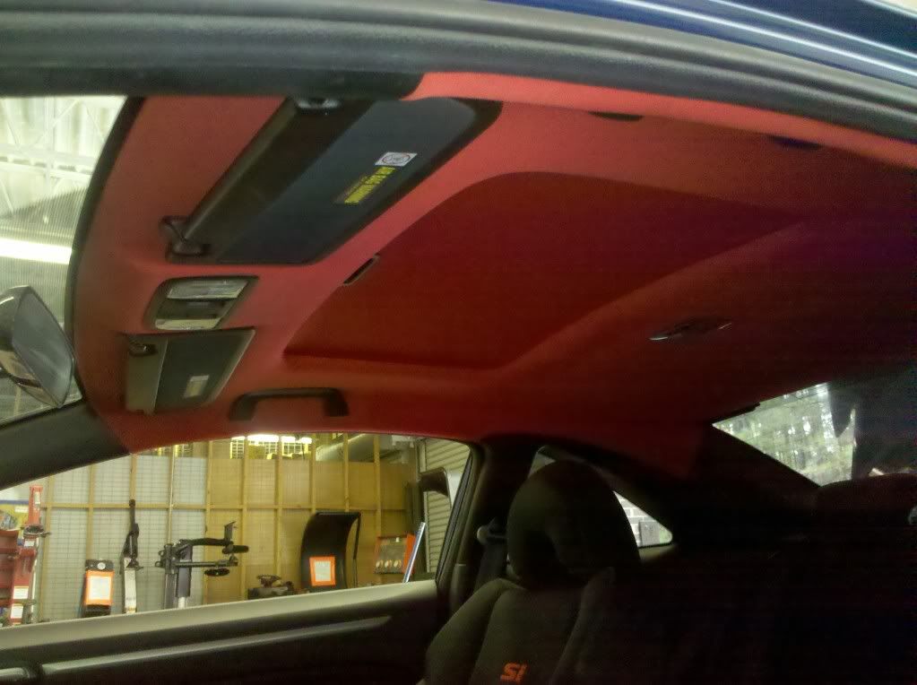 just finished doing my headliner... Page 5 8th Generation Honda