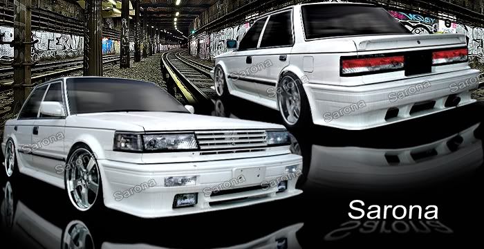 Nissan leopard body kit #3