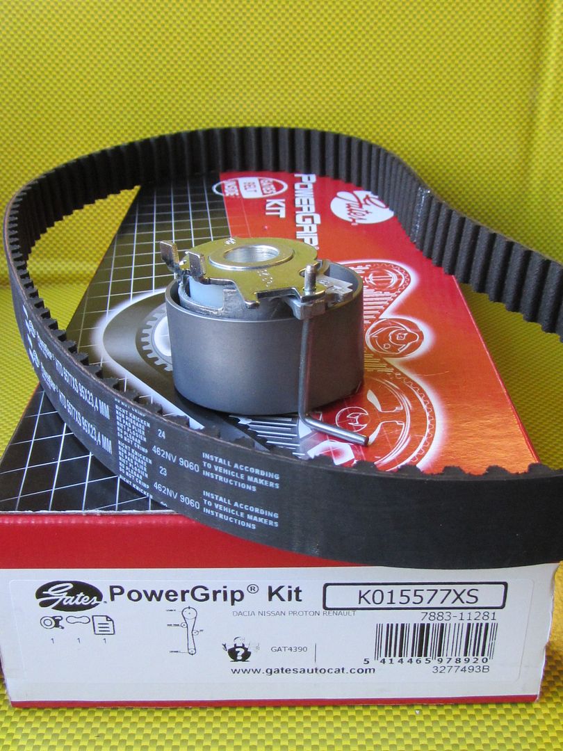 Genuine Gates Timing Belt Kit RENAULT Clio 1.2 i 16V Petrol D4F.7.64 04