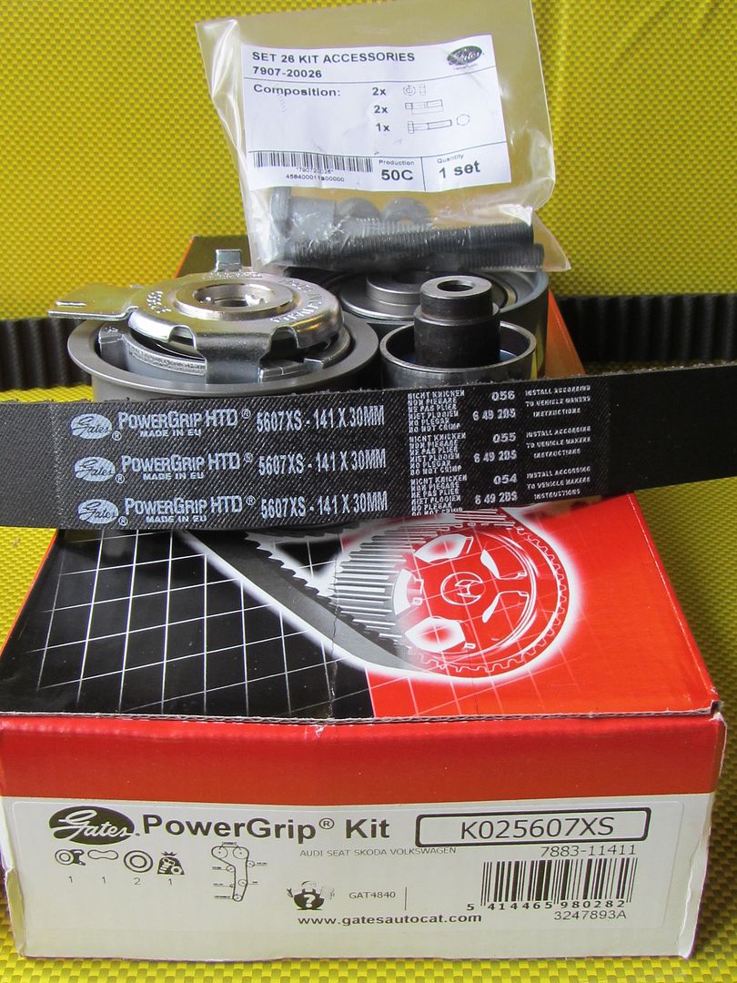 Genuine Gates Timing Belt Kit SKODA Octavia 2.0 TDi 16V Diesel BKD 05/