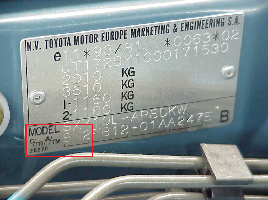 toyota corolla colour codes #7