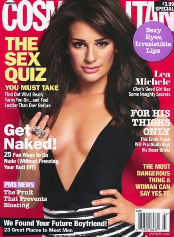 lea michele cosmopolitan 2011. Glee#39;s Lea Michele graces the
