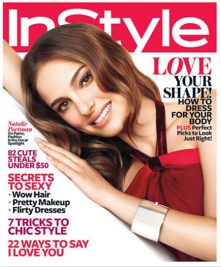 Cover Girl: Natalie Portman| In Style US, February 2011