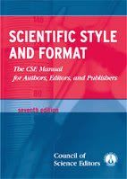 Council of Science Editors Style (CSE)