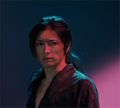BUNRAKUでGACKTさんが演じるサムライのYoshi役