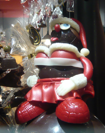 クリスマスのチョコレートフィギュア - by lazuli