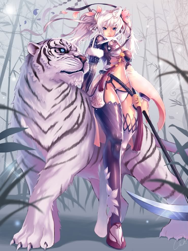 Tiger.jpg Anime Girl