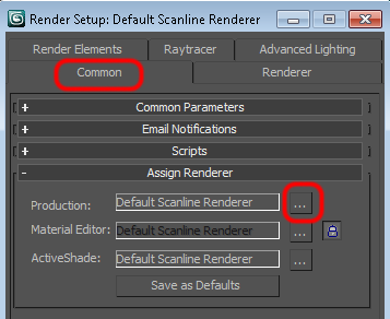 assign Vray as a renderer