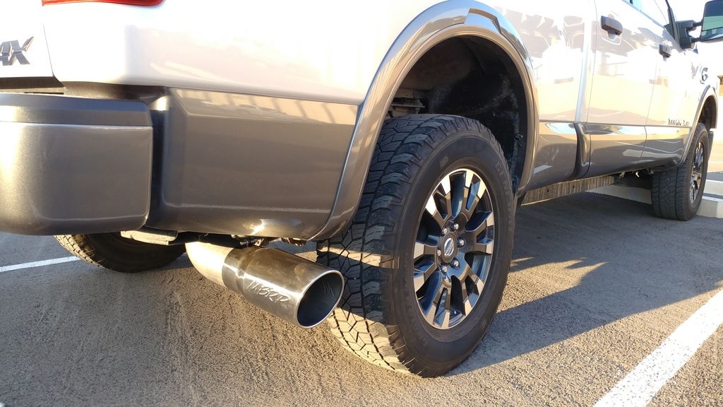 Exhaust diesel Nissan Titan XD Forum