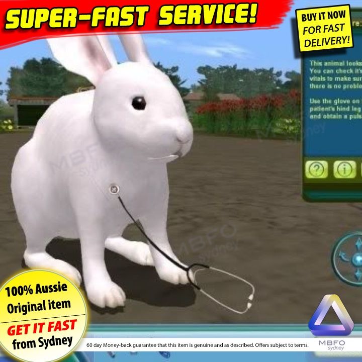 New Farm Vet Game for PC Animal Sim Pet Petz Windows Laptop Computer