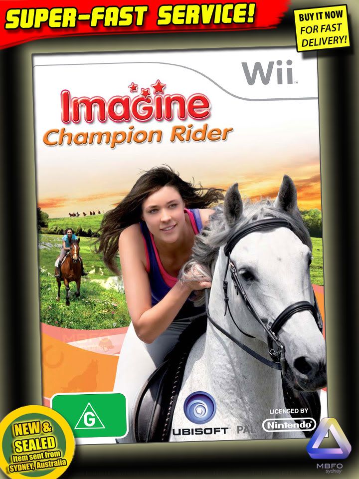 Horse game for Wii, Imagine Champion Rider horsez (NEW) eBay