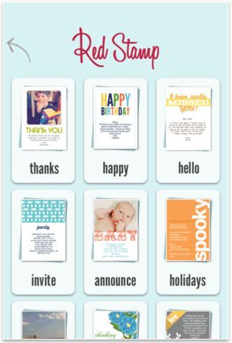 New Red Stamp app! New Red Stamp app!