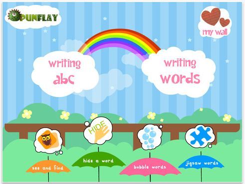 Word Wall HD - a cute educational learn-to-read app 