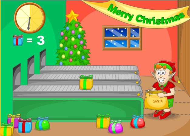 toddler santa games online. Lots of fun games for kids in preschool through kindergarten.