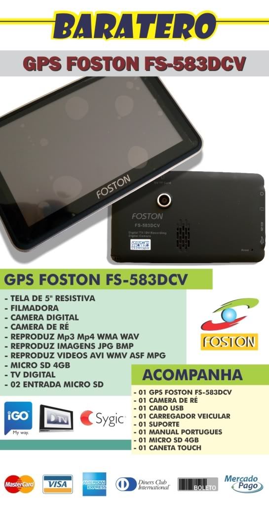 download manual gps foston fs 441b