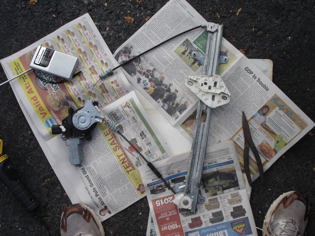 DIY Window Regulator Cable Replacement Acura RSX, ILX and Honda EP3