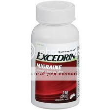 250 CAPLETS EXCEDRIN MIGRAINE Acetaminophen Aspirin and caffeine Pain 