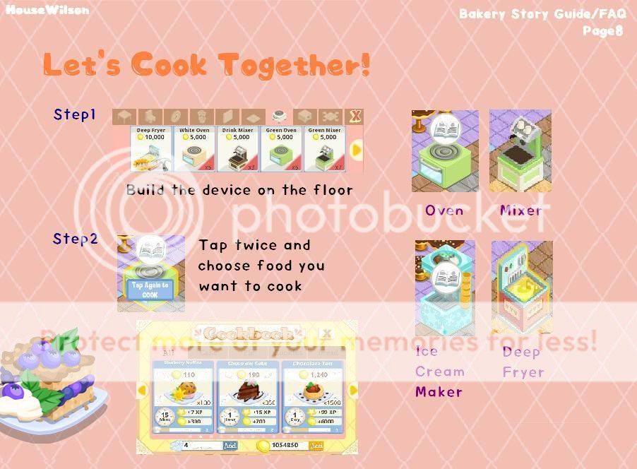 bakery story 2 algorithm