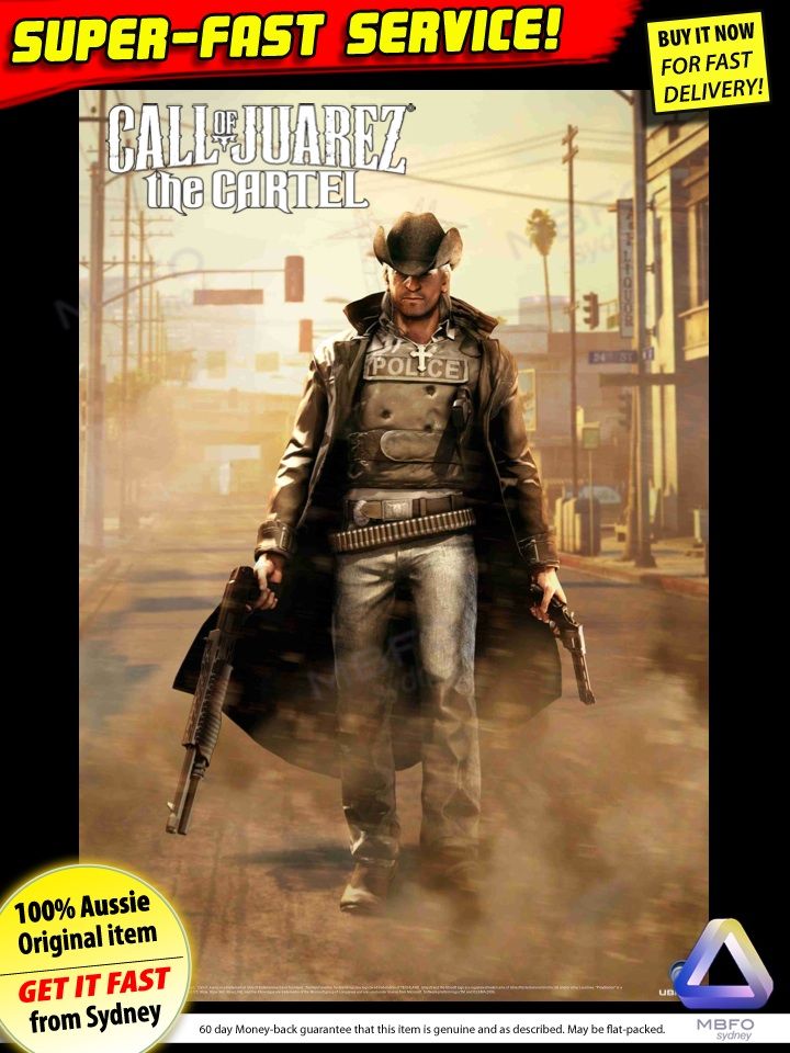 Call of Juarez THE CARTEL game for PC, NEW Windows 7 XP Laptop Computer software