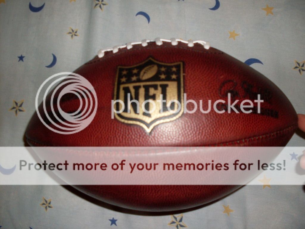   Official NFL Leather Game Ball Football (“The Duke”) F1100 K Ball