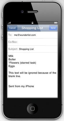 Wunderlist free list-making app