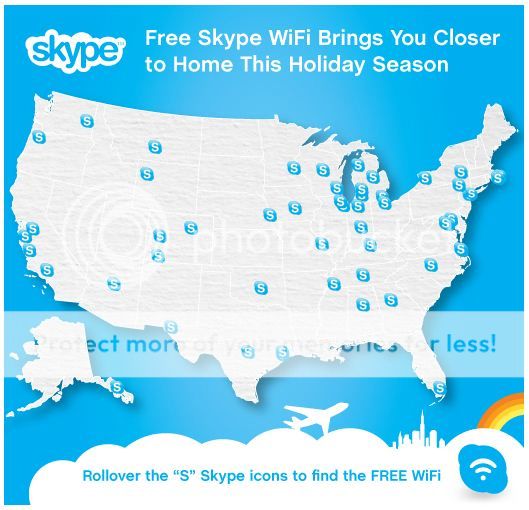 Skype free wifi holiday offer