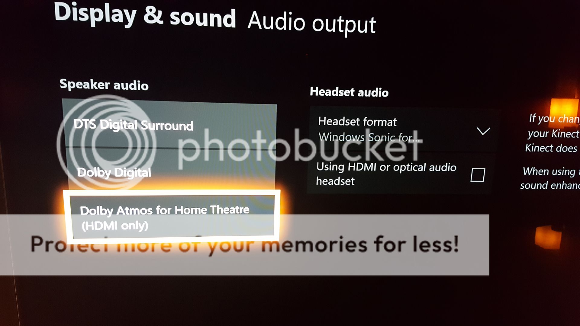 dolby atmos for xbox one